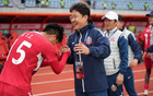 徐繼祖首勝慶功，路難行，繼續(xù)拼，勝利延邊。