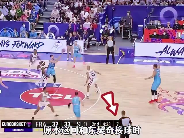 不止NBA，國際賽場東契奇最愛點的就是戈貝爾了