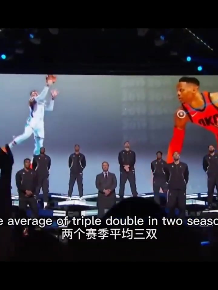 隊(duì)史第一人！威少雷霆生涯：3年場(chǎng)均三雙 1MVP 2AMVP