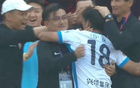 劉浪舟西岸首秀進球，漸入佳境，自勉之。