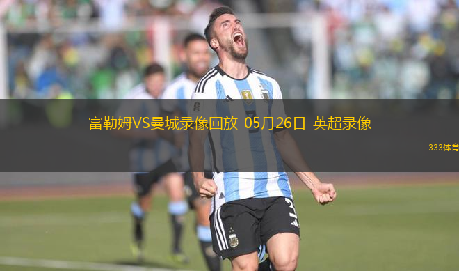 英超第38輪曼城2-0富勒姆