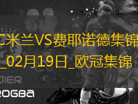 02月19日歐冠淘汰賽附加賽次回合AC米蘭vs費(fèi)耶諾德進(jìn)球視頻