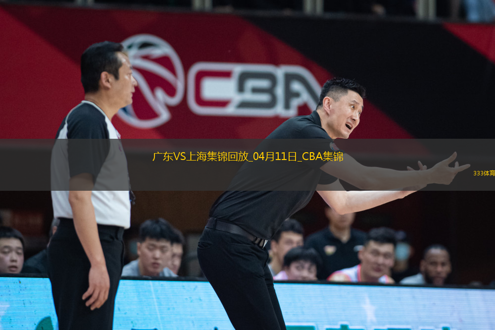 04月11日CBA季后賽首輪12進(jìn)8G3 廣東 - 上海 精彩鏡頭