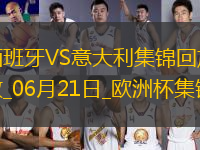 06月21日歐洲杯小組賽B組第2輪西班牙vs意大利精彩片段